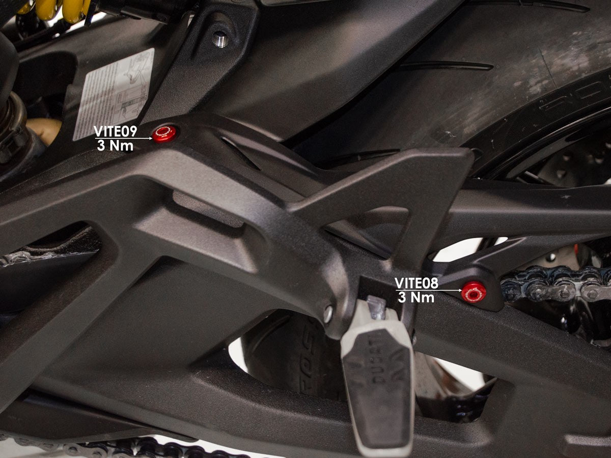 DBK Special Parts (Ducabike) Rear Fender (Mudguard) Bolt Kit for the Ducati Monster 937