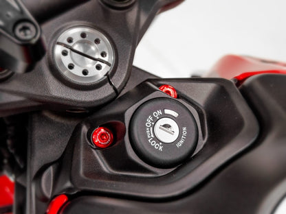 DBK Special Parts (Ducabike) Key Cover Screw Kit for the Ducati Models - (2 bolt kit)
