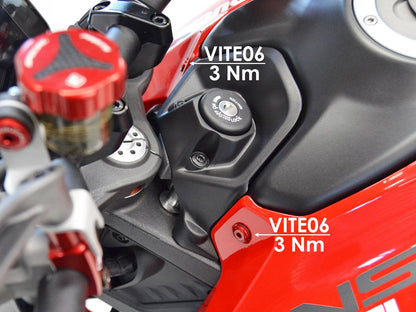 DBK Special Parts (Ducabike) Tank Cover Bolt Kit for the Ducati Monster 937