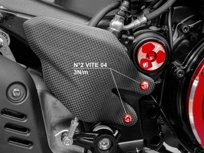 DBK Special Parts (Ducabike) Right Heel Guard Screw Kit for the Ducati Diavel V4