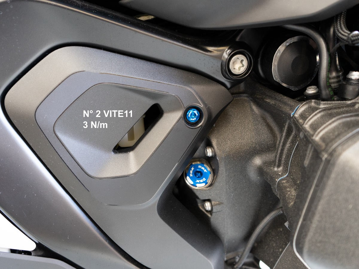 DBK Special Parts (Ducabike) Lower Rear Panel Screw Kit for the BMW R 1300 GS