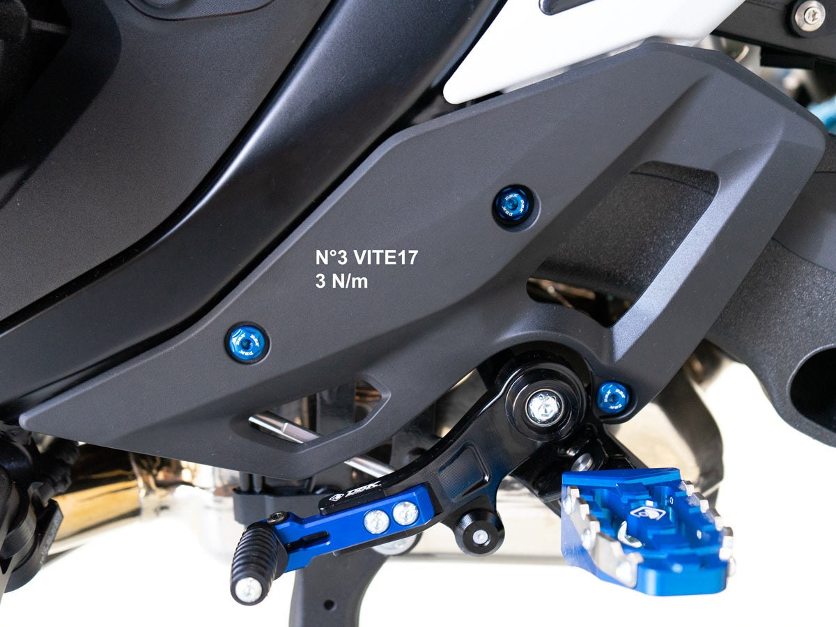 DBK Special Parts (Ducabike) Lower Rear Panel Screw Kit for the BMW R 1300 GS