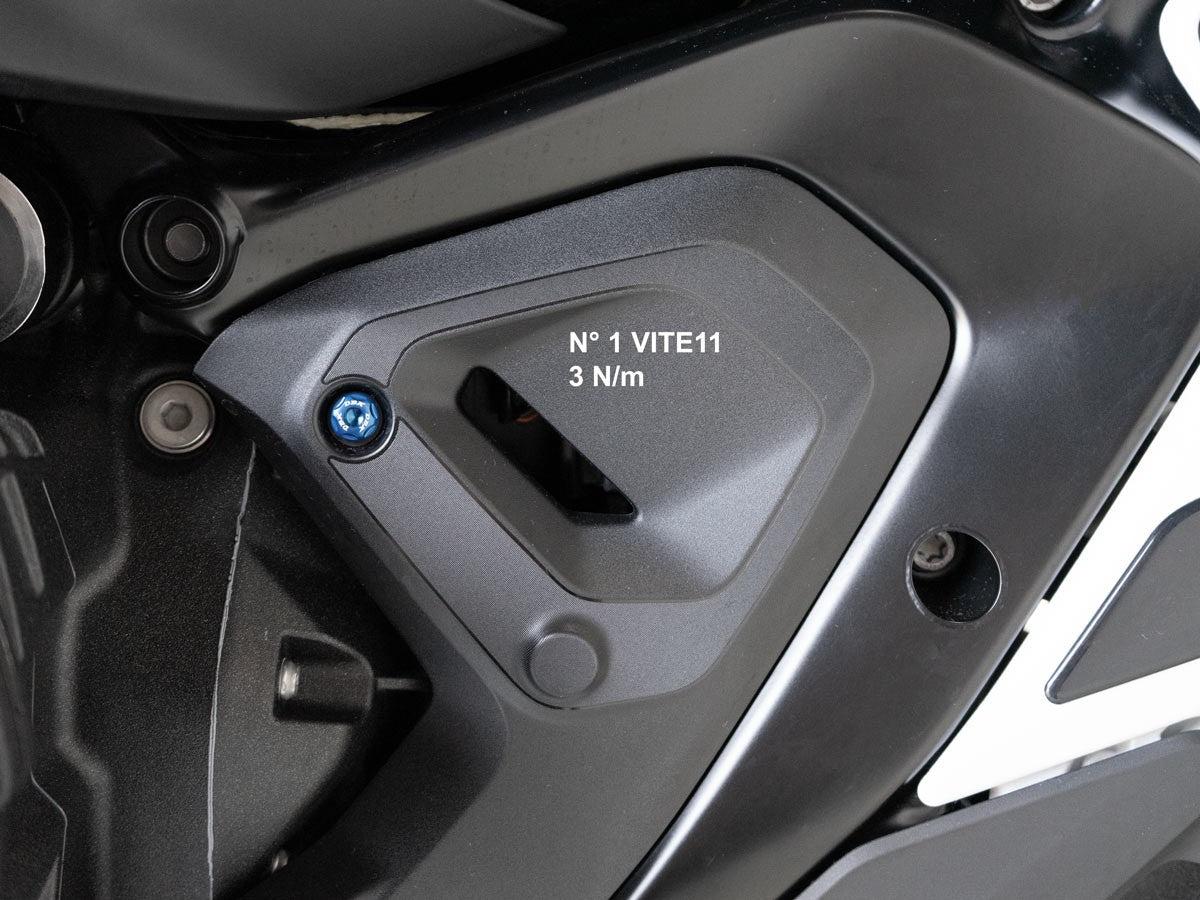 DBK Special Parts (Ducabike) Lower Rear Panel Screw Kit for the BMW R 1300 GS