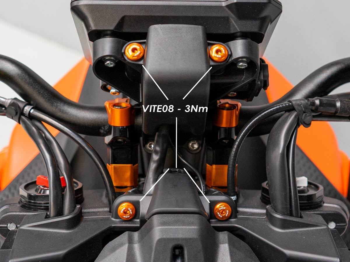 DBK Special Parts (Ducabike) Windshield / Headlight Screw Kit for the KTM 990 Duke