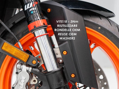 DBK Special Parts (Ducabike) Front Fender Screw Kit for the KTM 990 Duke