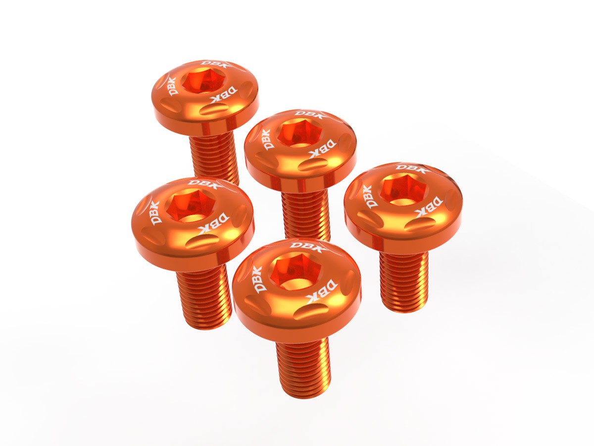 DBK Special Parts (Ducabike) OE Exhaust Cover Screw Kit for the KTM 990 Duke