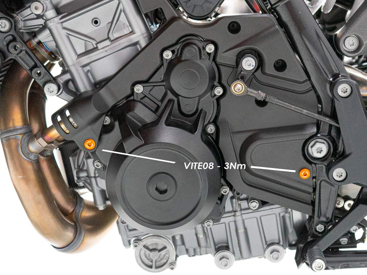 DBK Special Parts (Ducabike) Left Side Lower Screw Kit for the KTM 990 Duke