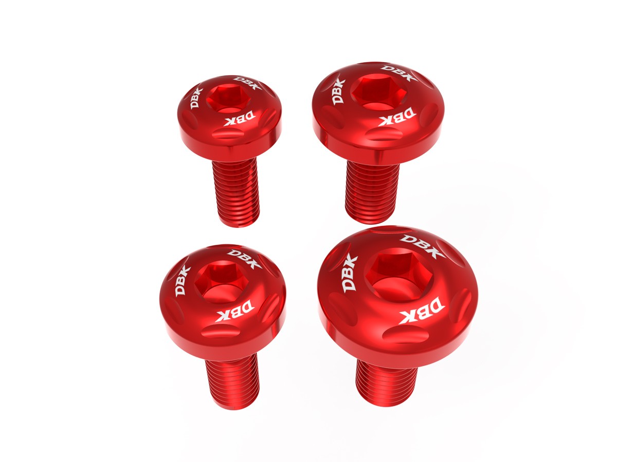 DBK Special Parts (Ducabike) Underseat Frame Panel Screw Kit for the Ducati Hypermotard 698 Mono