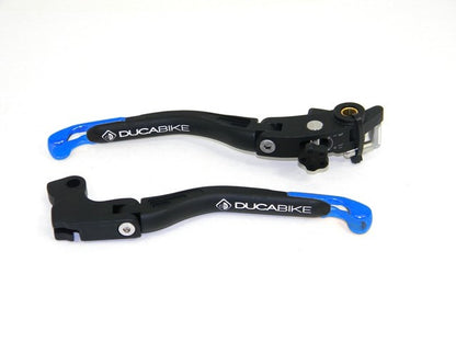 DBK Special Parts (Ducabike) EVO II Folding Lever Set w/ non-Adj. Reach Clutch for the Ducati Hypermotard 821SP / 939SP & Supersport /S