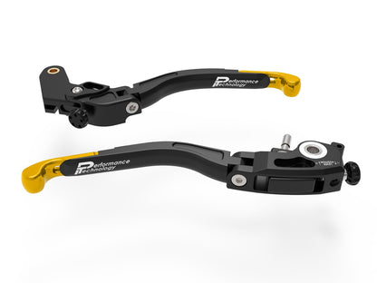 DBK Special Parts (Ducabike) Performance Technology L28 EVO Folding Lever Set for Aprilia RSV4 / Tuono V4 and RS 660 / Tuono 660 (2021+)
