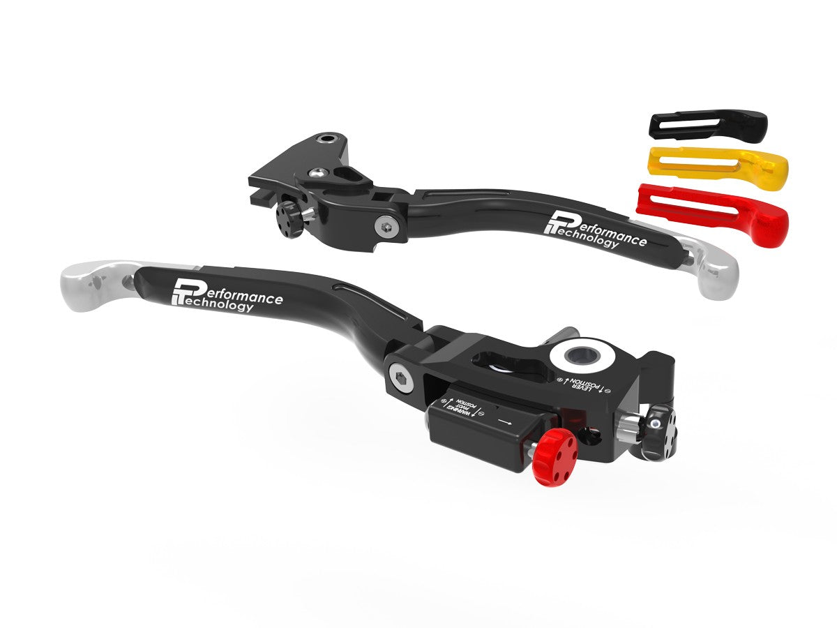 DBK Special Parts (Ducabike) Performance Technology L35 ULTIMATE Folding Lever Set for New Triumph