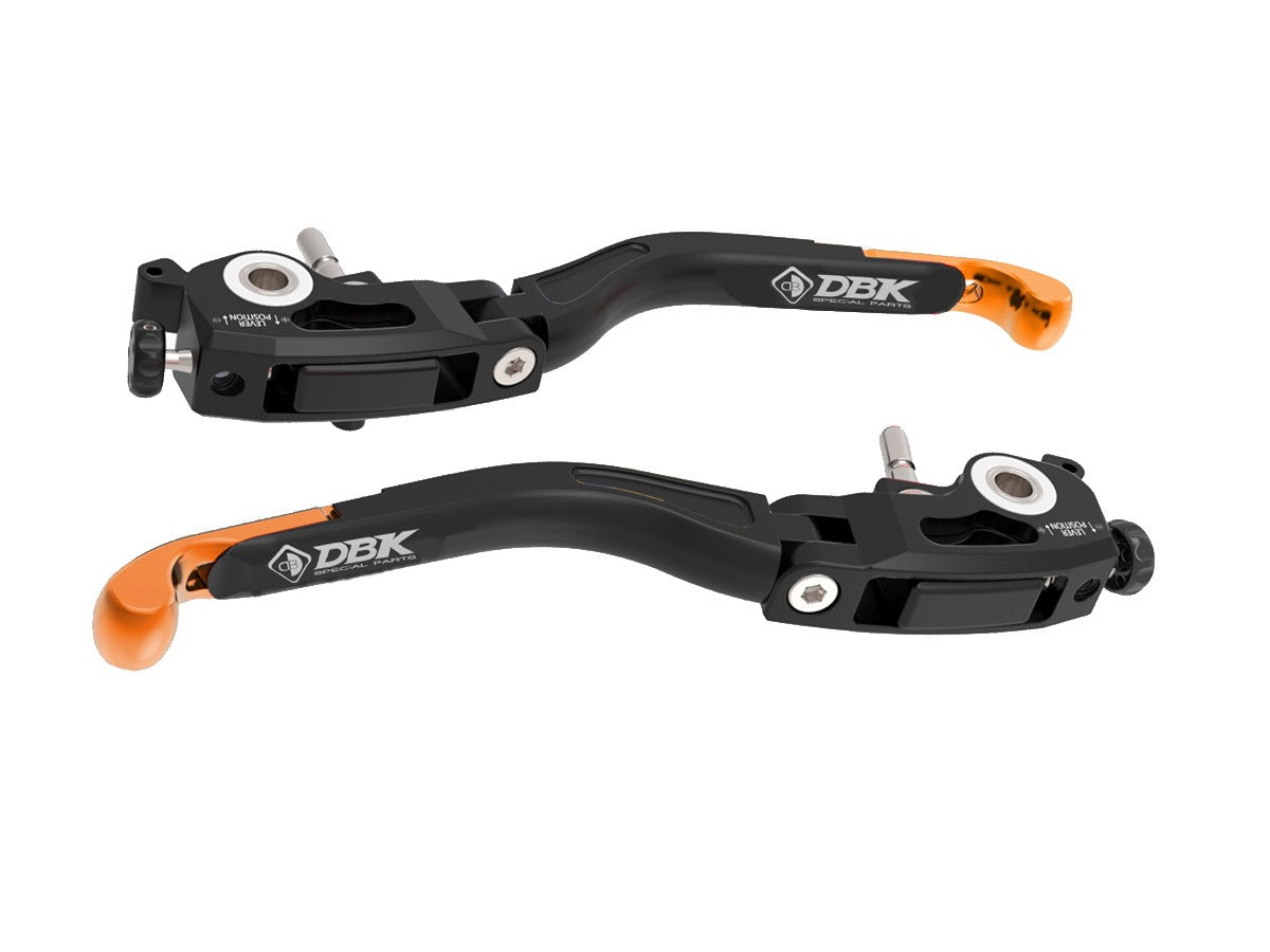 DBK Special Parts (Ducabike) Performance Technology L37 EVO Folding Lever Set for KTM and Moto Guzzi