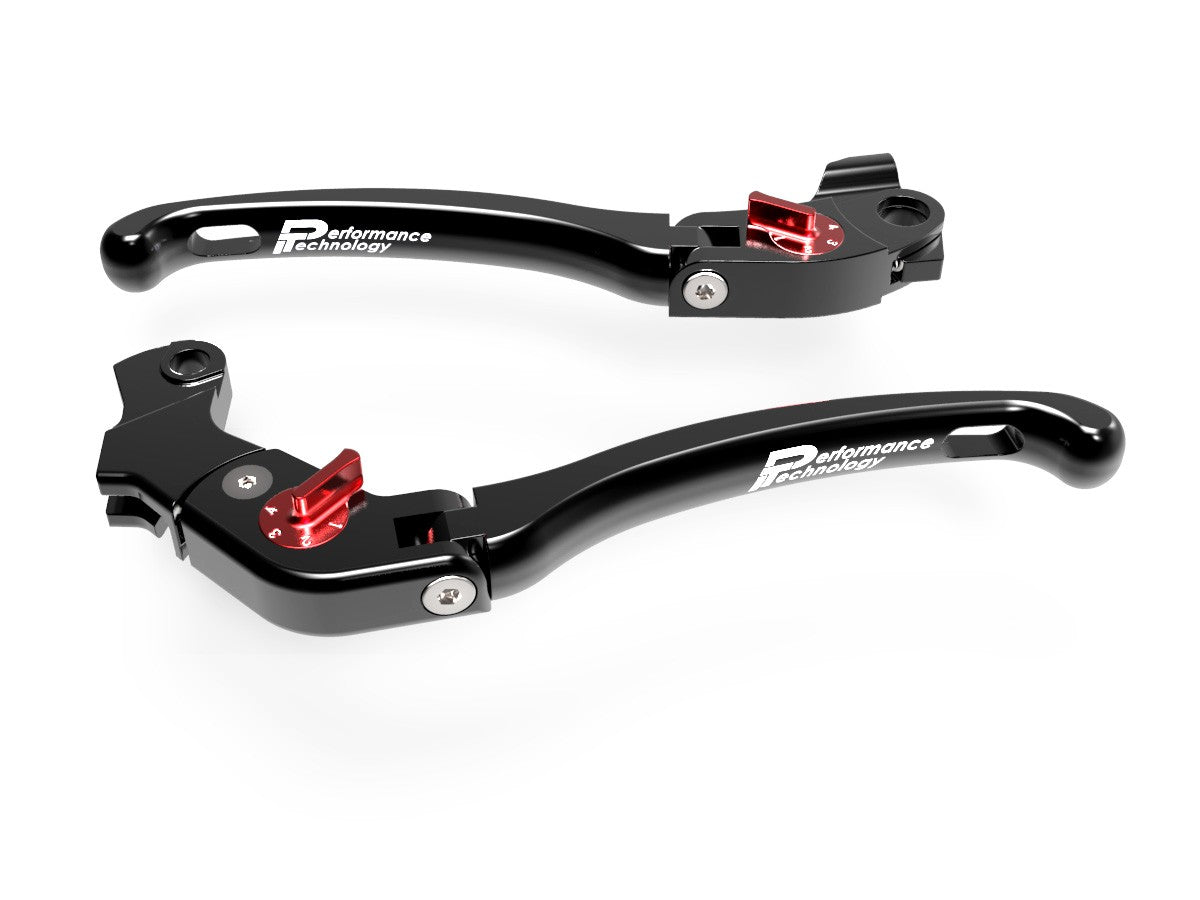 DBK Special Parts (Ducabike) Performance Technology ECO GP1 Folding Lever Set for the Yamaha T-max 500 / 530