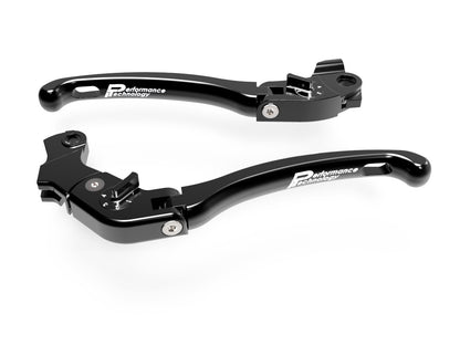 DBK Special Parts (Ducabike) Performance Technology ECO GP1 Folding Lever Set for the Ducati Hypermotard 939SP, Scrambler Cafe Racer, & Supersport /S ( 2018+)