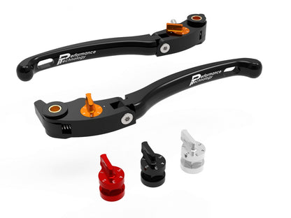 DBK Special Parts (Ducabike) Performance Technology ECO GP1 Folding Lever Set for 2017+ KTM 1290 Super Duke R / GT
