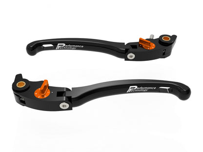 DBK Special Parts (Ducabike) Performance Technology ECO GP1 Folding Lever Set for 2017+ KTM 1290 Super Duke R / GT