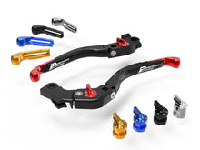 DBK Special Parts (Ducabike) Performance Technology ECO GP2 Folding Lever Set for the Ducati Hypermotard/Hyperstrada 821/939, Monster 821, Multistrada 950, and Scrambler (not Cafe)