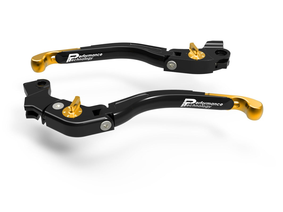 DBK Special Parts (Ducabike) Performance Technology ECO GP2 Folding Lever Set for the Yamaha FZ / MT / FJ / XSR models