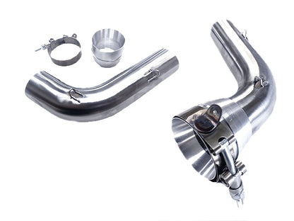 TOCE Performance Cat Delete Exhaust link pipe for Indian FTR 1200 (Flat Track Racer) (19-20)