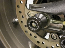 R&G Racing Rear Axle Sliders / Protectors for Triumph Daytona 675 '06-'15  Street Triple / R '07-'13 - Spool Style