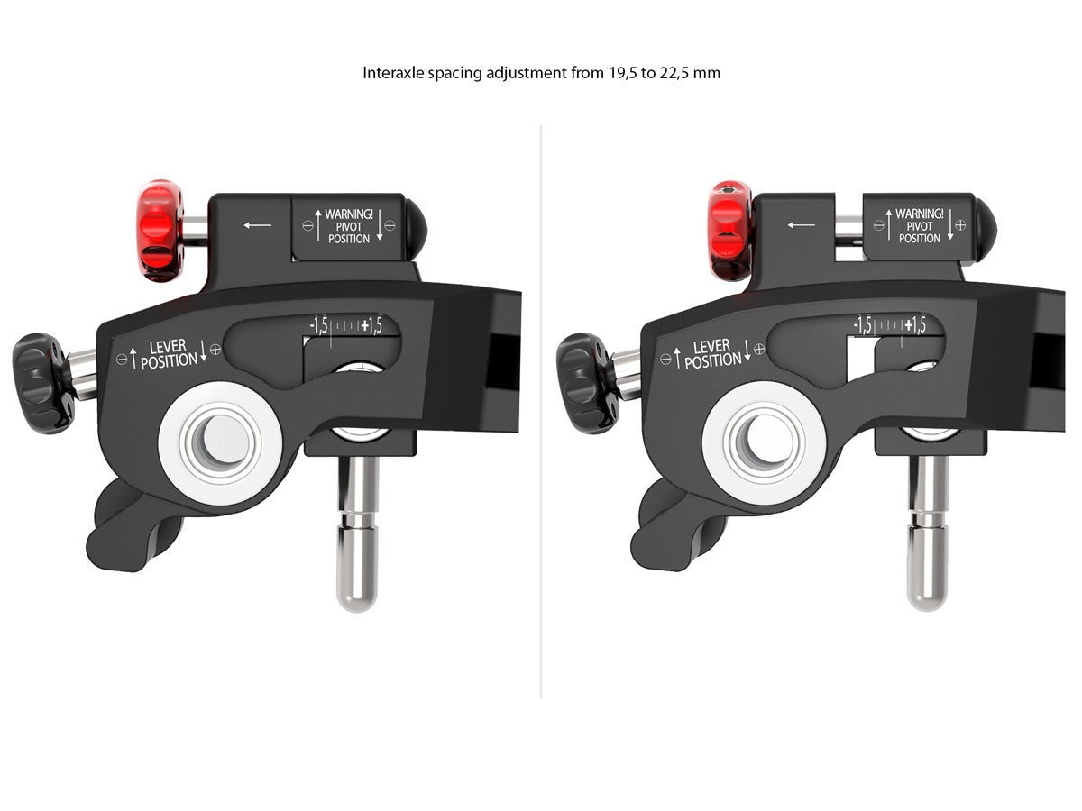 DBK Special Parts (Ducabike) Performance Technology L38 ULTIMATE Folding Lever Set for KTM and Moto Guzzi