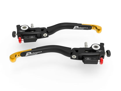 DBK Special Parts (Ducabike) Performance Technology L13 ULTIMATE Folding Lever Set for Yamaha YZF-R1 (2015+) and YZF-R6 (2017+)