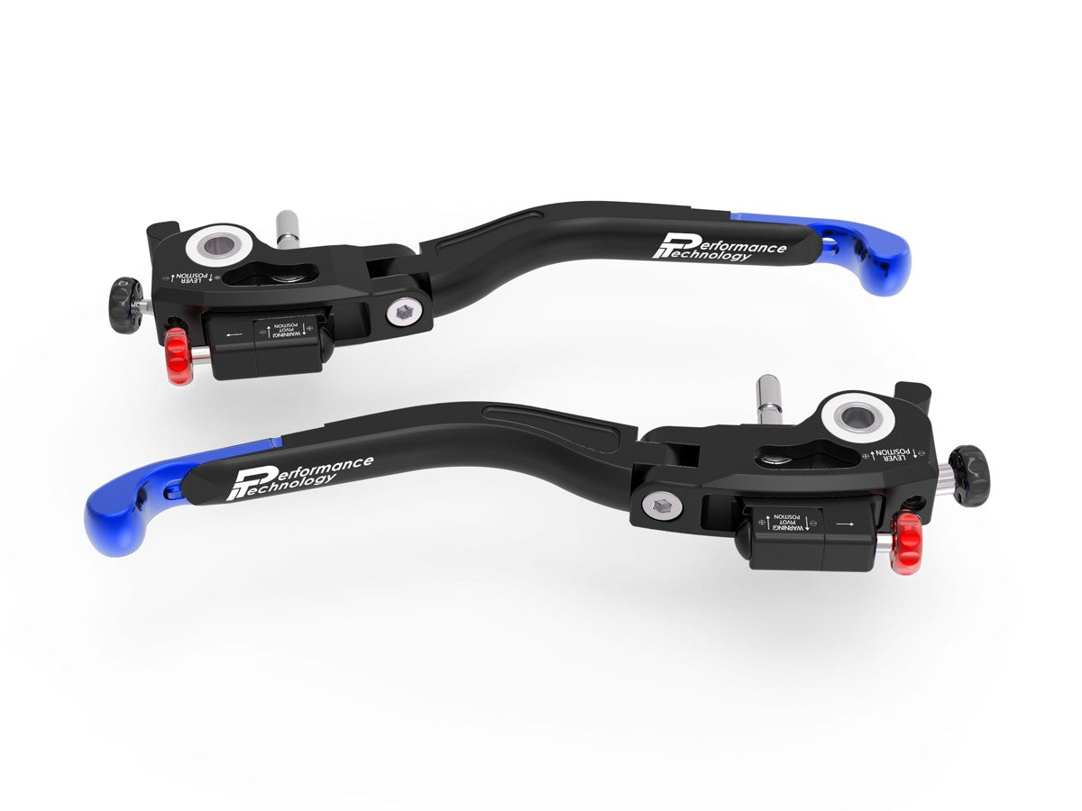 DBK Special Parts (Ducabike) Performance Technology LP01 ULTIMATE Folding Lever Set for Ducati Panigale (all), Monster 1200S / R  Multistrada 1260 and Enduro