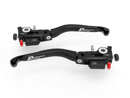 DBK Special Parts (Ducabike) Performance Technology L38 ULTIMATE Folding Lever Set for KTM and Moto Guzzi
