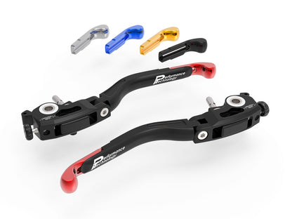 DBK Special Parts (Ducabike) Performance Technology L26 EVO Folding Lever Set for Ducati Multistrada V4 / S / Sport