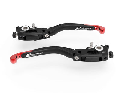 DBK Special Parts (Ducabike) Performance Technology L31 EVO Folding Lever Set for Ducati with Brembo Self Purging Radial Masters