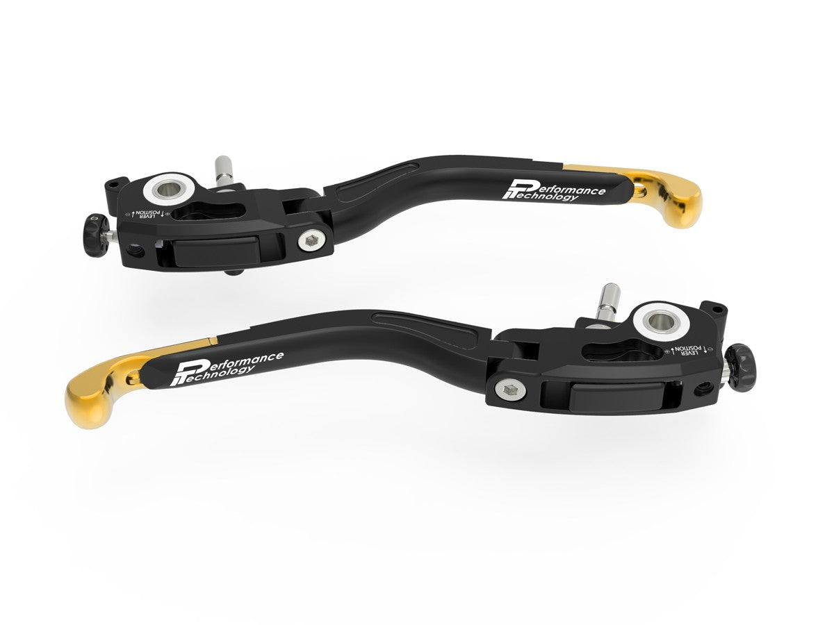 DBK Special Parts (Ducabike) Performance Technology L26 EVO Folding Lever Set for Ducati Multistrada V4 / S / Sport