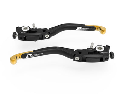 DBK Special Parts (Ducabike) Performance Technology L26 EVO Folding Lever Set for Ducati Multistrada V4 / S / Sport