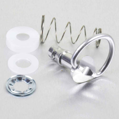 Dzus D-Ring Quarter Turn Quick Release Fairing Fastener - Aluminum