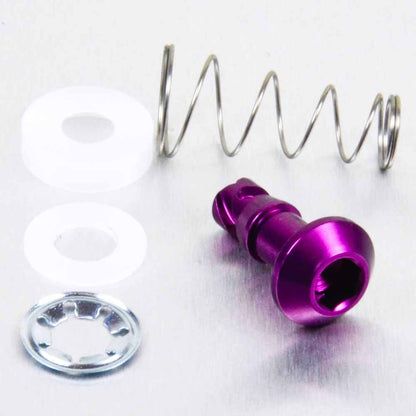 Dzus Allen Head Quarter Turn Quick Release Fairing Fastener - Aluminum