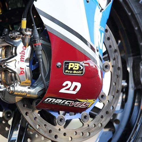 Dzus MOTO GP Quarter Turn Quick Release Fairing Fastener - Stainless