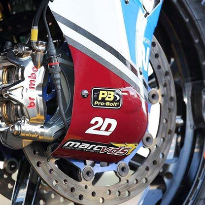 Dzus MOTO GP Quarter Turn Quick Release Fairing Fastener - Stainless