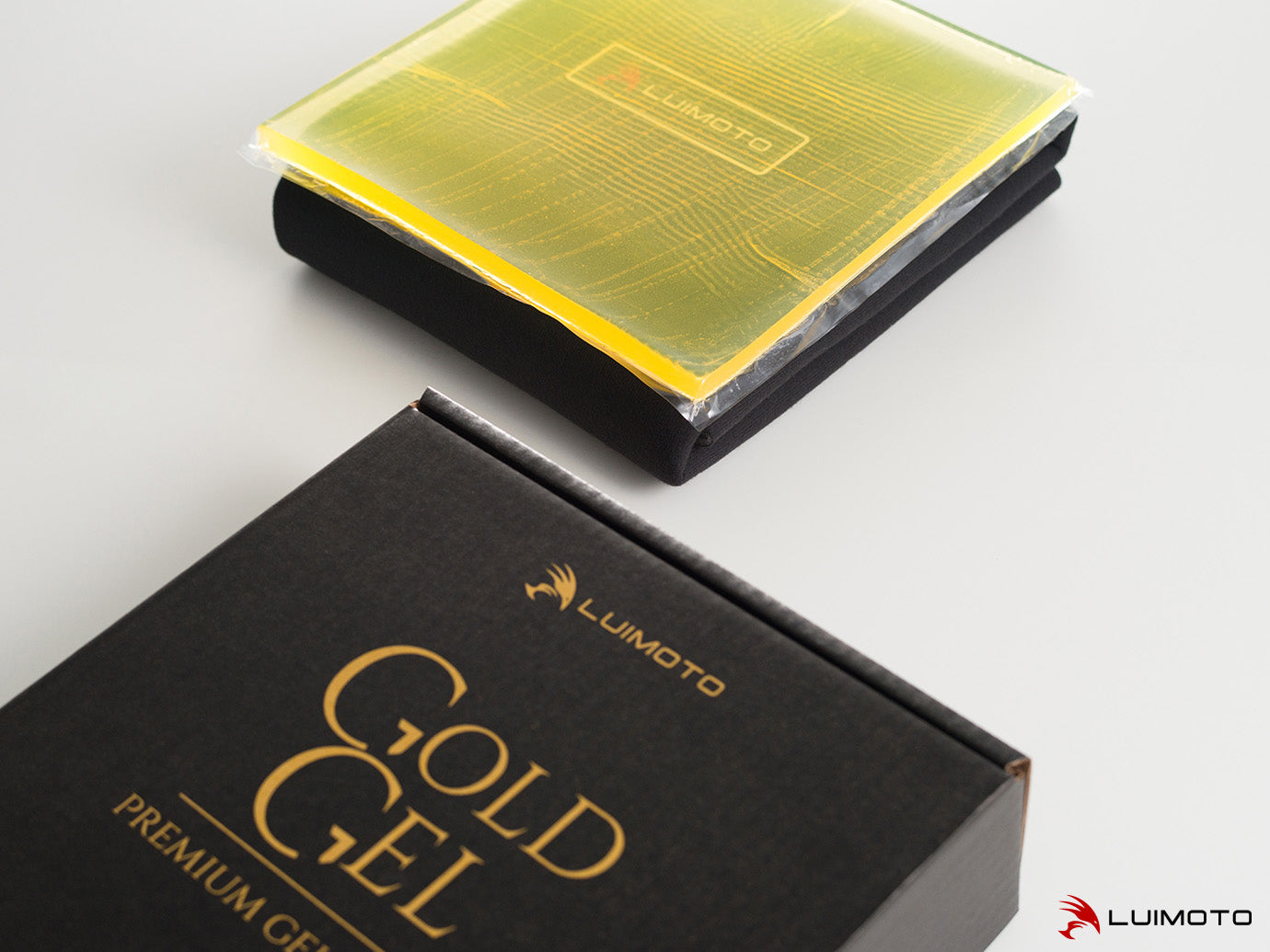 LUIMOTO "GOLD GEL" GEL PAD - PASSENGER KIT (7 x 9.25 inch)