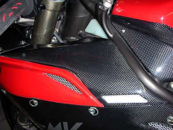 CARBONVANI - MV AGUSTA F4 CARBON FIBER LH AIR DUCT (>2009)