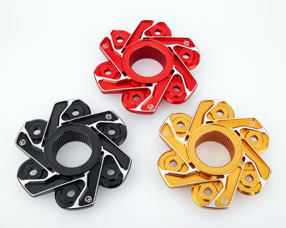 Motocorse Large Billet Aluminium Rear Hub Flange (Sprocket Carrier) for Ducati