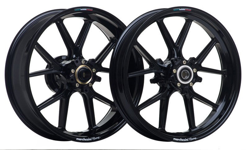 MARCHESINI - M10RS - CORSE - FORGED MAGNESIUM WHEELSET: APRILIA Tuono V4 Factory/APRC  RSV4 Factory/RSV4 R