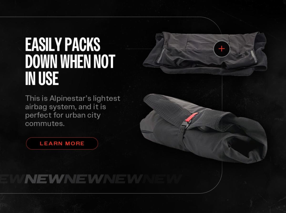 Alpinestars Tech-Air 3 Lightweight Vest Stand Alone Airbag System