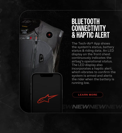 Alpinestars Tech-Air 3 Stella (Ladies) Lightweight Vest Stand Alone Airbag System