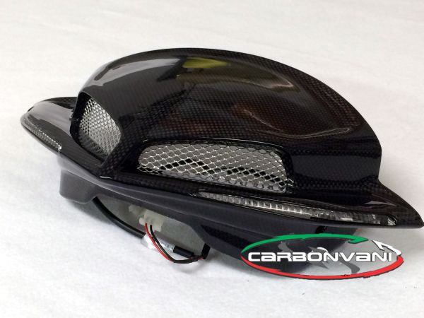 CARBONVANI - MV AGUSTA BRUTALE 920 / 990 / 1090 /R /RR CARBON FIBER INSTRUMENT COVER WITH HOLES FOR LED'S (NOT INCLUDED)