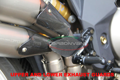 CARBONVANI - MV AGUSTA BRUTALE 920 / 990 / 1090 /R /RR CARBON FIBER UPPER EXHAUST GUARD