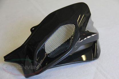 CARBONVANI - MV AGUSTA BRUTALE 920 / 990 / 1090 /R /RR CARBON FIBER LH SIDE AIRBOX COVER WITH MESH