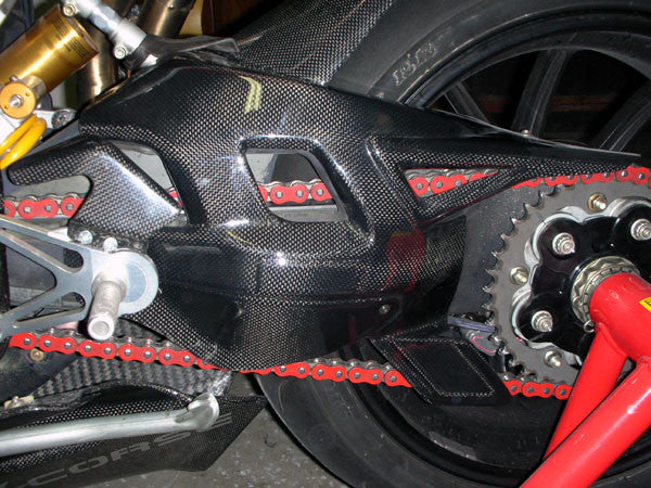 CARBONVANI - MV AGUSTA BRUTALE CARBON FIBER SWINGARM GUARD (2006-09)