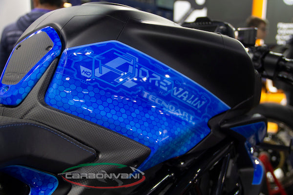 CARBONVANI - MV AGUSTA DRAGSTER 800 CARBON FIBER TANK PANELS - PAIR (2018+)