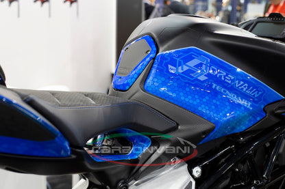 CARBONVANI - MV AGUSTA BRUTALE / DRAGSTER 800 CARBON FIBER TANK PROTECTOR (2017+)