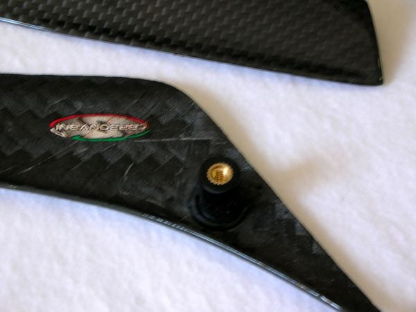 CARBONVANI - MV AGUSTA F4 CARBON FIBER MIRROR SPOILERS / AIR SCOOPS (2010+)