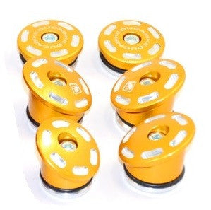 DBK Special Parts (Ducabike) Contrast Cut Frame Plug Kit for the Ducati Monster 1200 and 821